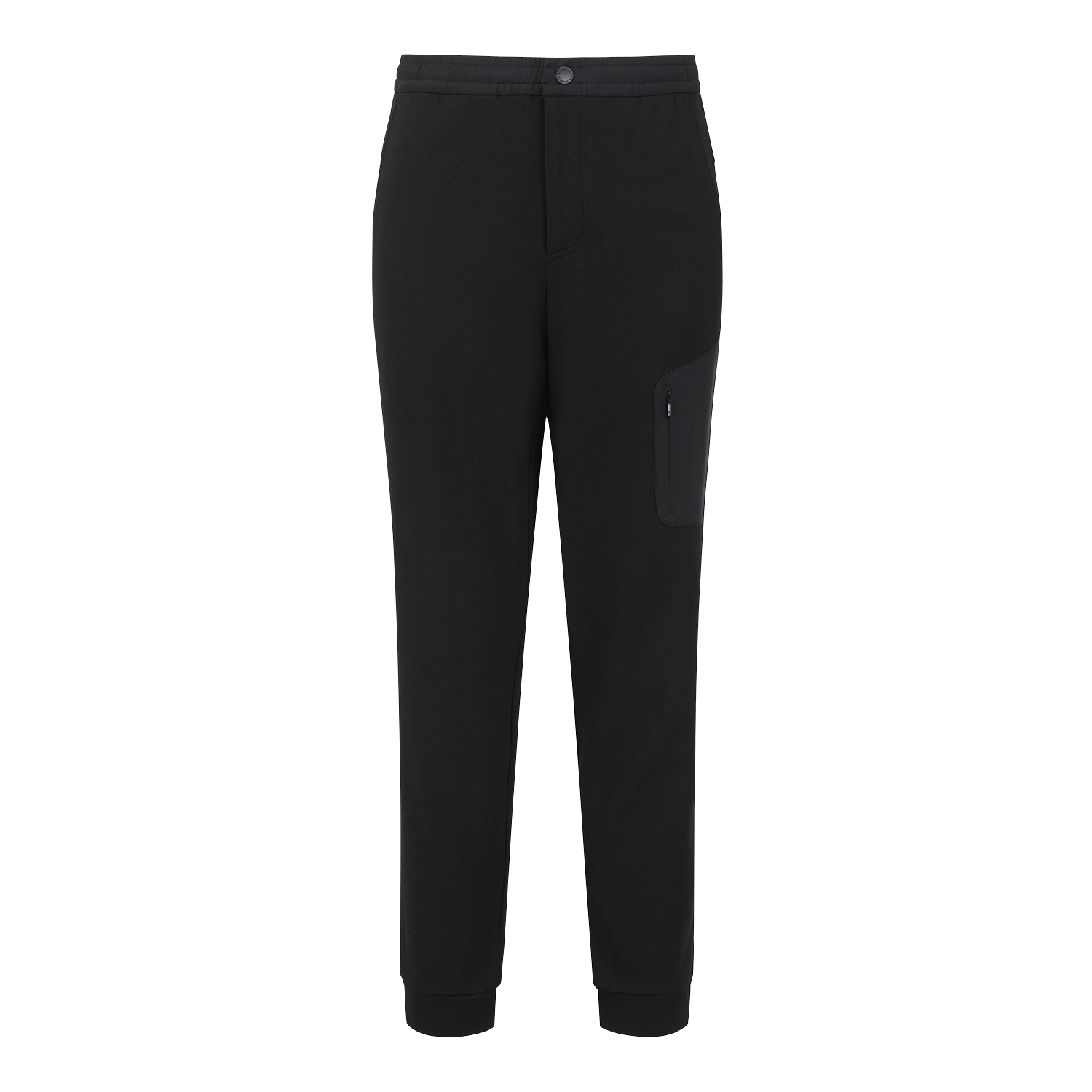 マスターバニー　ジョガーパンツ　黒 マスターバニー ジョガーパンツ 黒 ナイロン 裾リブロゴ メンズ 4(M