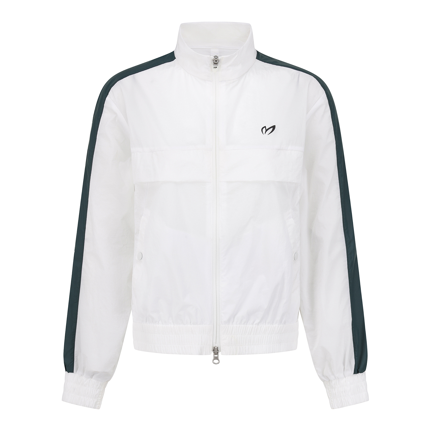 マスターバニー] レディースパンチングミックスブルゾンジャンパー